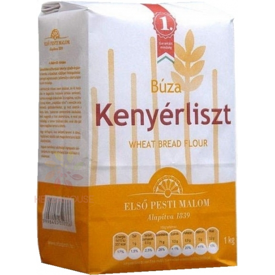 Obrázok pre Első Pesti Malom Făină de grâu pentru pâine BL 80 (1000g)