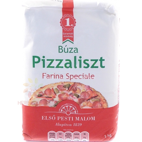 Obrázok pre Első Pesti Malom Pizza cu făină de grâu simplă (1000g)