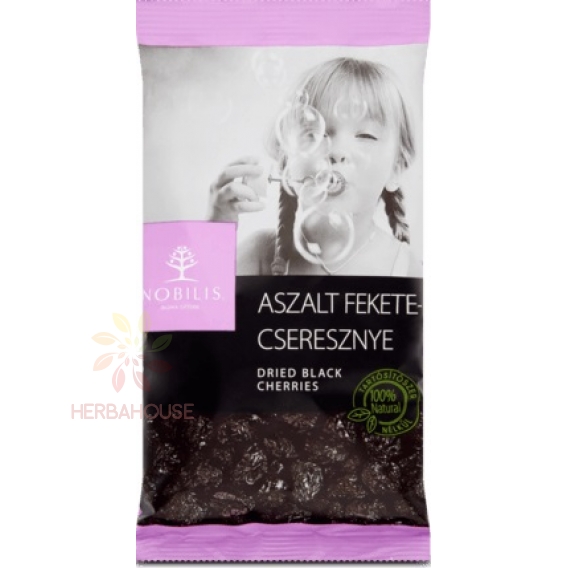 Obrázok pre Nobilis Cireșe negre uscate fără sâmburi (100g)