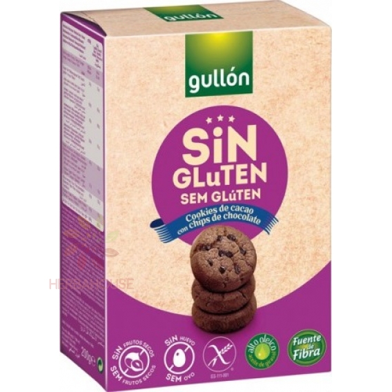 Obrázok pre Gullón Cookies Biscuiți cu cacao fără gluten (200g)