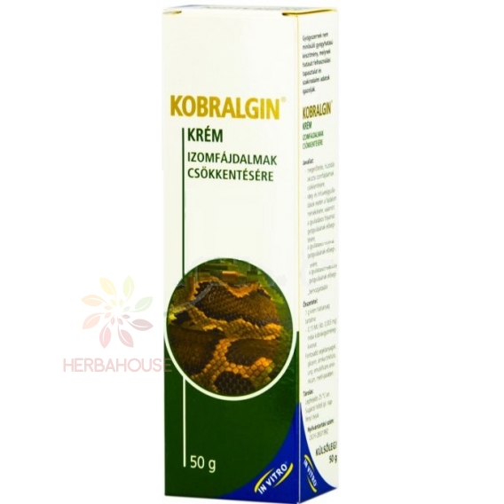 Obrázok pre In Vitro Kobralgin Crema pentru dureri musculare (50g)