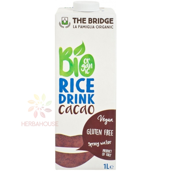 Obrázok pre The Bridge Bio Băutură de orez cu cacao (1000ml)