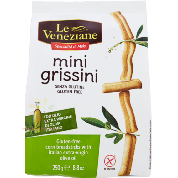 Obrázok pre Le Veneziane Mini Grissini fără gluten (250g)