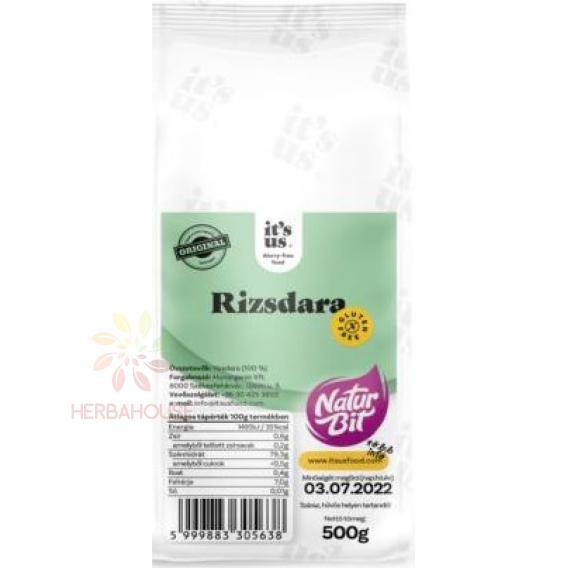Obrázok pre Naturbit Griș de orez (500g)