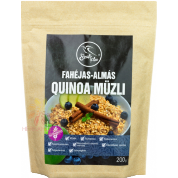 Obrázok pre Szafi Free Fără gluten, scorțișoară, mere, quinoa muesli (200g)