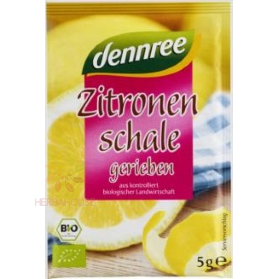 Obrázok pre Dennree Bio Coajă de lămâie măcinată (5g)