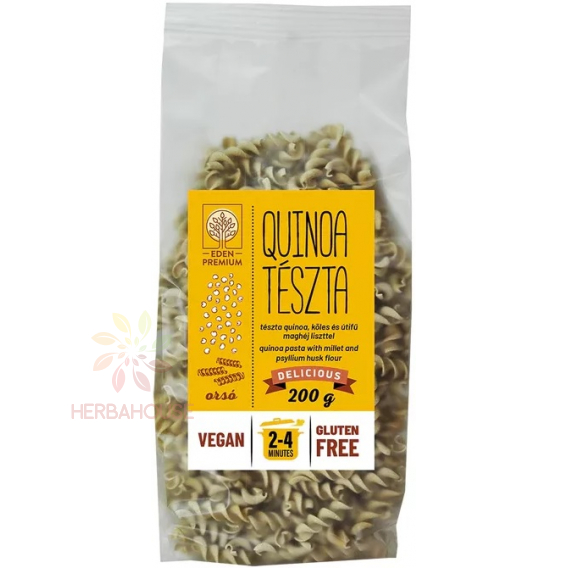 Obrázok pre Éden Prémium quinoa - mei paste fără gluten fusilli (200g) 