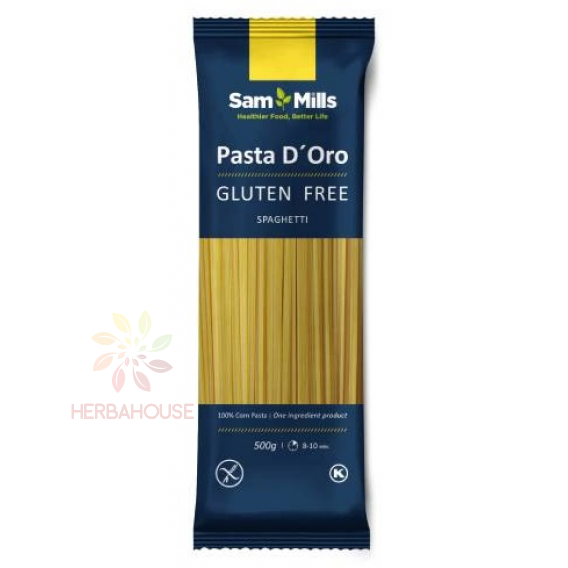 Obrázok pre Sam Mills Pasta d'Oro Paste spaghete fără gluten (500g)