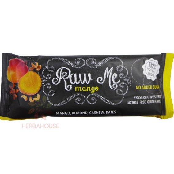 Obrázok pre Raw Me Baton de fructe cu aromă de mango (45g)