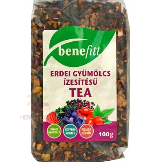 Obrázok pre Benefitt Amestec de ceai de fructe în vrac de pădure și hibiscus (100g)