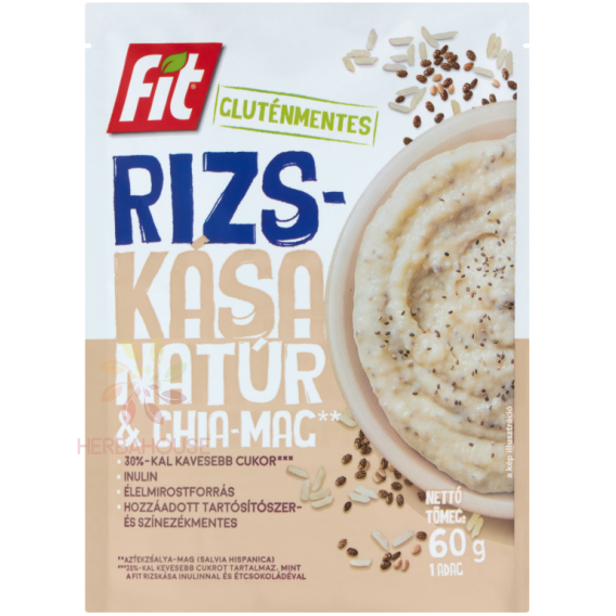 Obrázok pre Fit Terci de orez fără gluten cu semințe de chia și inulină (60g)