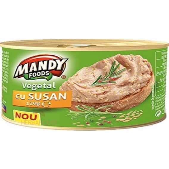 Obrázok pre Mandy Pate de legume cu susan (120g)