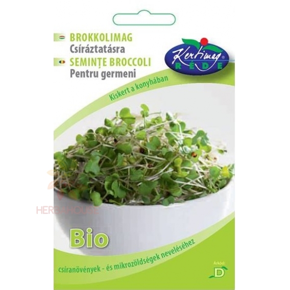 Obrázok pre Rédei Kertimag Semințe organice de broccoli pentru germinare (15g)