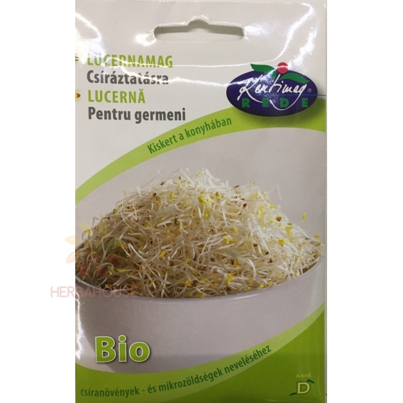 Obrázok pre Rédei Kertimag Bio Seminte de lucerna pentru incoltire (30g)