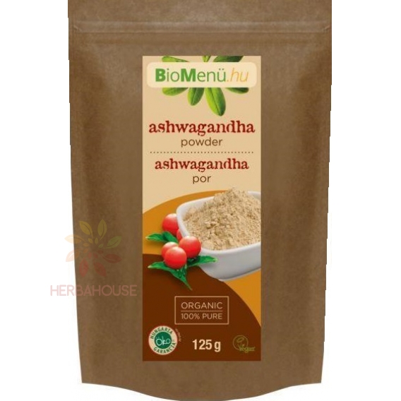 Obrázok pre BioMenu Bio Ashwagandha pudră (125g)