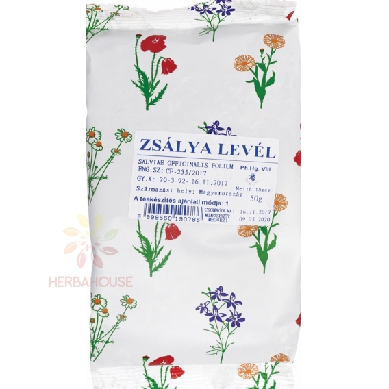 Obrázok pre Gyógyfű Ceai frunze de salvie (50g)