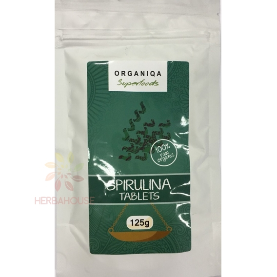 Obrázok pre Organiqa Bio Tablete de spirulina (125g)