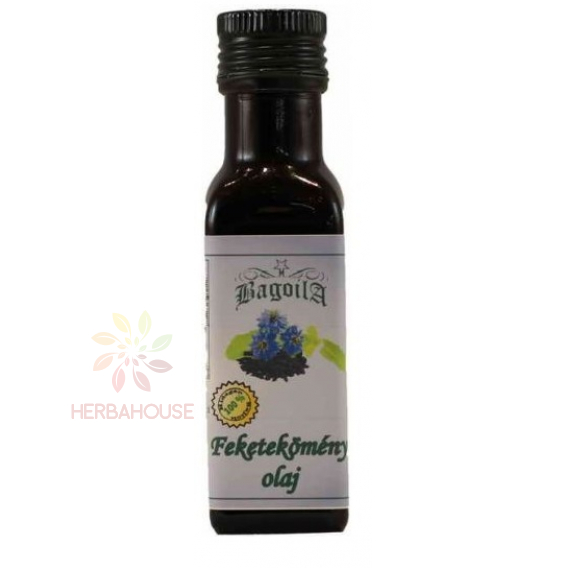 Obrázok pre Bagoila Ulei de semințe chimen negre (Nigella Sativa) presat la rece (100ml)