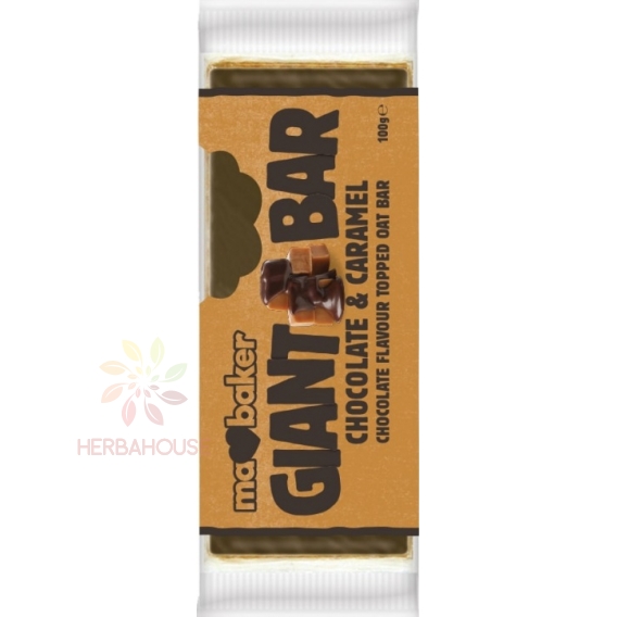 Obrázok pre Ma Baker Giant bar Baton gigant de ciocolată belgiană și caramel în strat de ciocolată (100g)