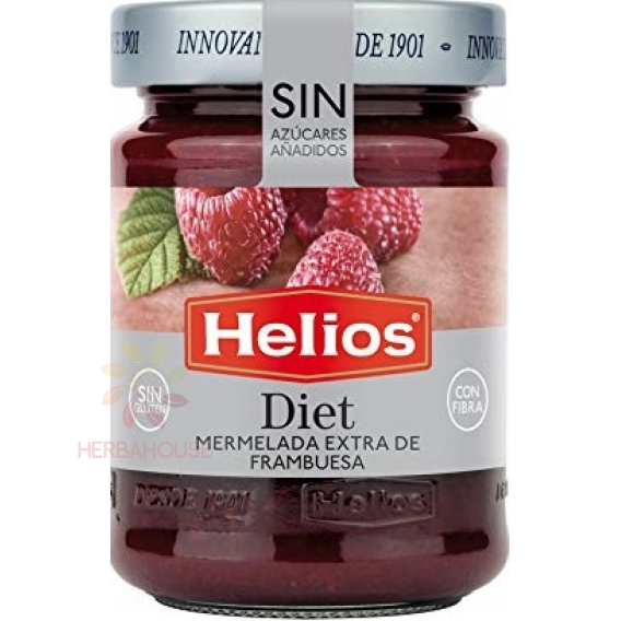 Obrázok pre Helios Dulceata de zmeura cu indulcitor si indulcitor natural (280g)