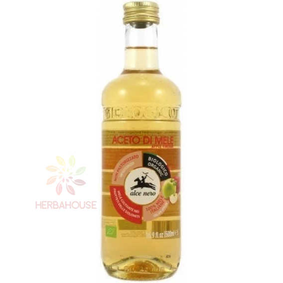 Obrázok pre Alce Nero Bio Oțet de cidru de mere 5% (500ml)