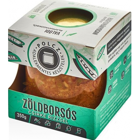 Obrázok pre Polcz Pui cu mazăre și orez brun (350g)