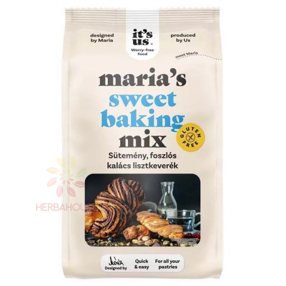 Obrázok pre Naturbit It´s us Marias Amestecul de făină fără gluten pentru deserturi și prăjituri (500g)