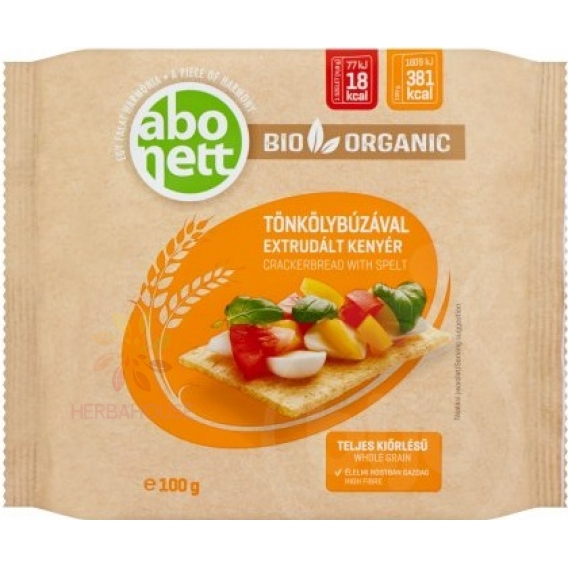 Obrázok pre Abonett Bio Pâine extrudată cu speltă (100g)