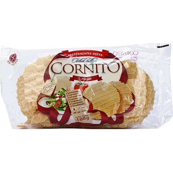 Obrázok pre Cornito Porumb fără gluten - napolitane de cartofi cu aromă de pizza (100g)