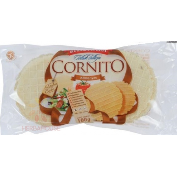 Obrázok pre Cornito Porumb fără gluten - napolitane de cartofi cu chimen (100g)