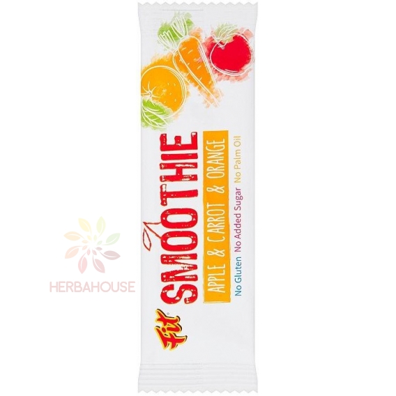 Obrázok pre Fit Smoothie Baton cu mere, morcovi și portocale (32g)