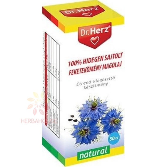 Obrázok pre Dr.Herz Ulei de chimen negru presat la rece (50ml)