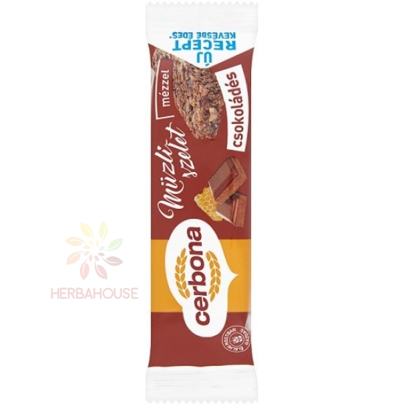 Obrázok pre Cerbona Baton de muesli cu ciocolată (20g)