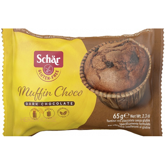 Obrázok pre Schär Muffin Choco Brioșă cu ciocolată fără gluten (65g)