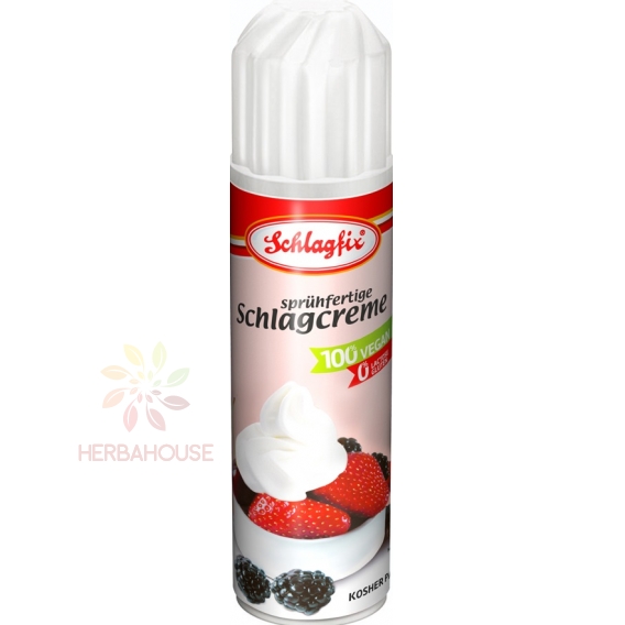Obrázok pre Schlagfix Frișcă vegetală în spray, îndulcită (200ml)