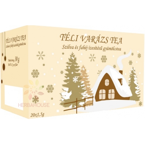 Obrázok pre Herbária Winter Magic Ceai de fructe cu aromă de prune-scorțișoară porționat (20buc)