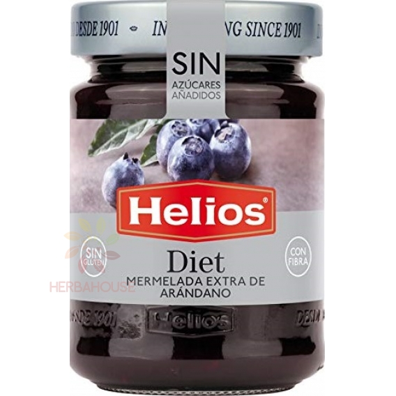 Obrázok pre Helios Dulceață de afine cu îndulcitori (280g)