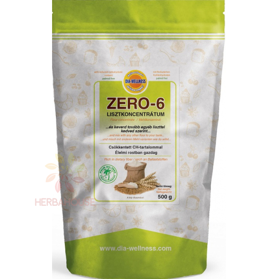 Obrázok pre Dia-Wellness Zero 6 amestec de făină - concentrat (500g)