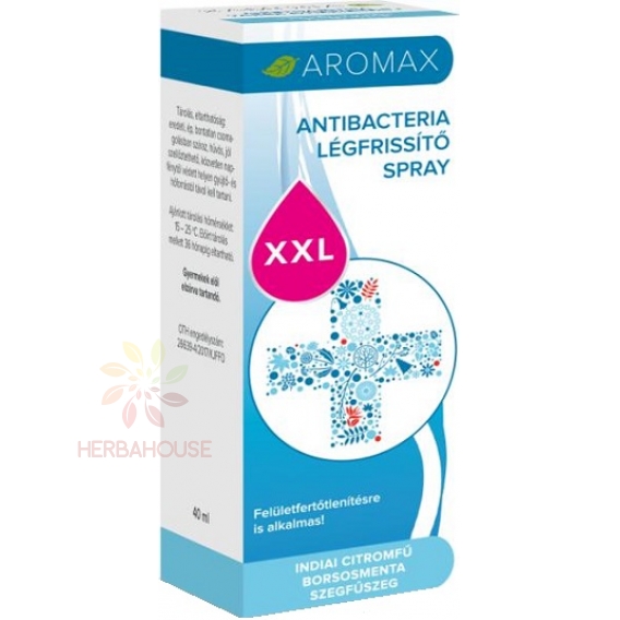 Obrázok pre Aromax Antibacteria Spray de odorizant Lemongrass, menta, cuisoare (40ml)