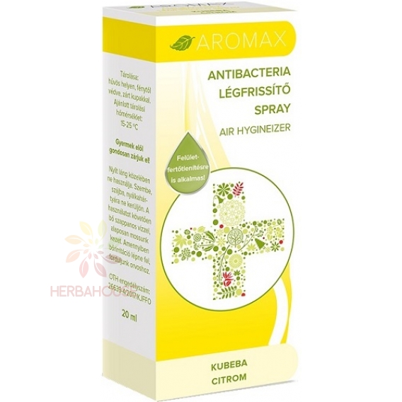 Obrázok pre Aromax Antibacteria Odorizant spray Lemon-Kubeba (20ml)