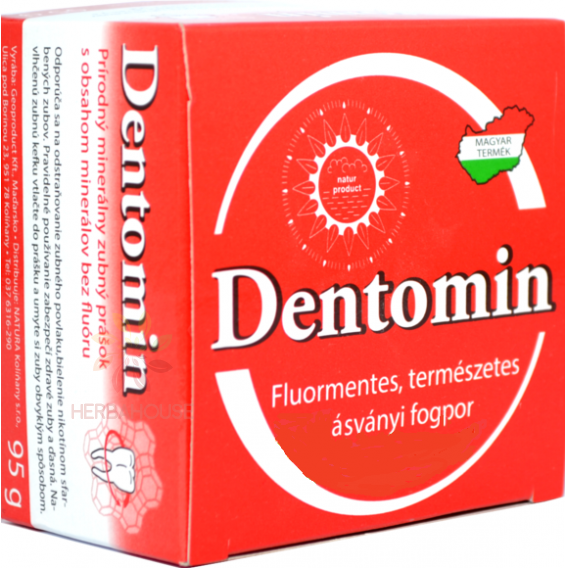 Obrázok pre Geoproduct Dentomin Pudră dentară minerală naturală fără fluor (95g)