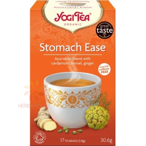 Obrázok pre Yogi Tea® Bio Stomach Ease Ceai ayurvedic pentru digestie (17buc)