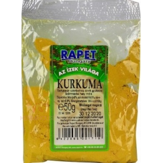 Obrázok pre Rapet Hungary Turmeric măcinat (50g)