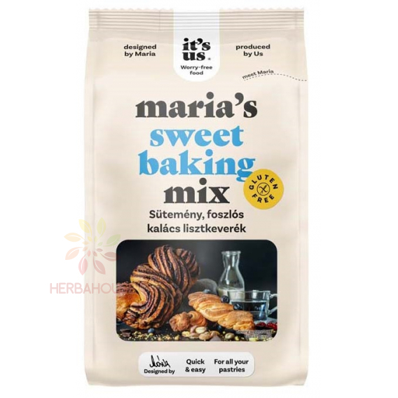 Obrázok pre Naturbit It's us Marias Sweet Baking Mix Amestec de făină fără gluten pentru deserturi (1000g)