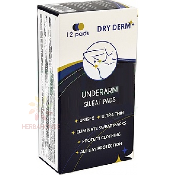 Obrázok pre Dry Derm Absorbante pentru transpiratie (12buc)