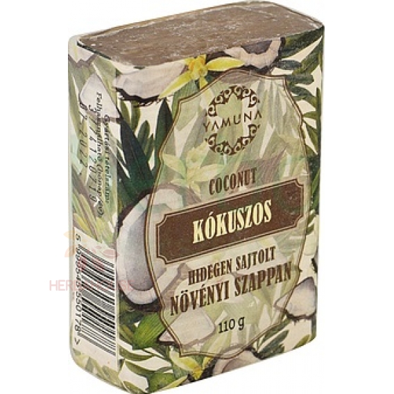 Obrázok pre Yamuna Săpun de nucă de cocos presat la rece (110g)