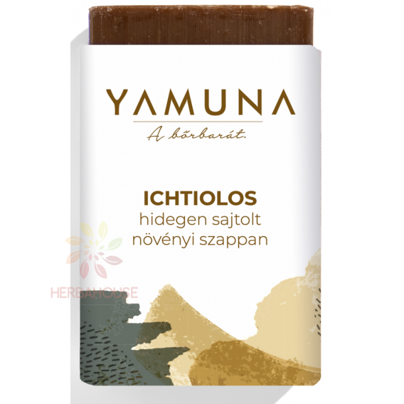 Obrázok pre Yamuna Săpun natural din plante presat la rece cu ichthamol (110g)