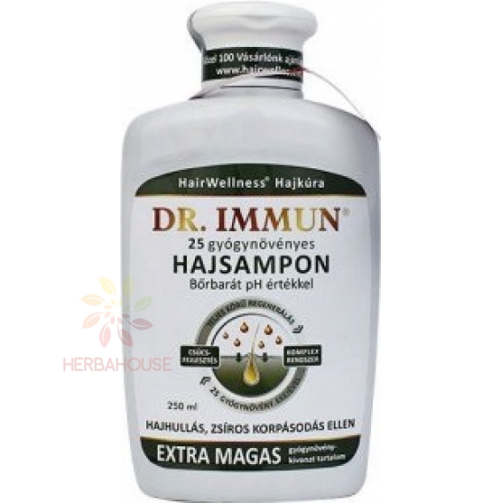 Obrázok pre Dr.Immun® 25 șampon pe bază de plante împotriva căderii părului și a mătreții uleioase (250ml)