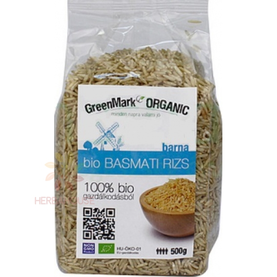 Obrázok pre GreenMark Organic Bio orez brun basmati (500g)