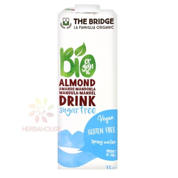 Obrázok pre The Bridge Bio Băutură de migdale neîndulcită (1000ml)